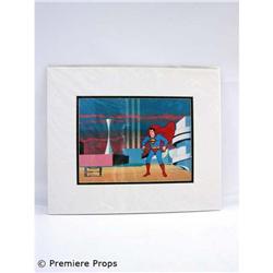 Superman Animation Cel