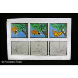 6 in 1 Fat Albert Animation Cels