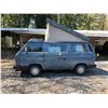 Image 3 : 1988 VW WESTALIA VANAGON GL, VIN# WV2ZB0259JH002358, BLUE, 324386KM, 4 SPEED MANUAL, RD/CD, FRIDGE,