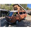 Image 1 : 1984 VW WESTFALIA VANAGON FULL CAMPER, BROWN, VIN# WV22B0258EH047703, 36607KM, 4 CYLINDER, 4 SPEED