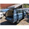 Image 2 : 1984 VW WESTFALIA VANAGON CAMPER, BLUE, VIN# WV2ZB0255EH053118, 194699KM, FRIDGE, STOVE, ETC,