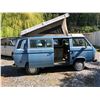 Image 9 : 1984 VW WESTFALIA VANAGON CAMPER, BLUE, VIN# WV2ZB0255EH053118, 194699KM, FRIDGE, STOVE, ETC,
