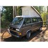 Image 1 : 1986 VW WESTFALIA VANAGON WOLFSBERG EDITION CAMPER, VIN# WV2XB025XGH035742, BROWN, 68708KM, 4 SPEED