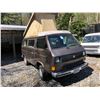 Image 2 : 1985 VW WESTFALIA CAMPER, BROWN, VIN# WV2ZB0252FH0450070, 192934MI, POP UP TOP, SLEEPS 4, STOVE,
