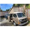 Image 1 : 1986 VW WESTFALIA VANAGON GL FULL CAMPER, YELLOW, VIN# WV2ZB0252GH034223, 180484KM, RUST FREE BODY,