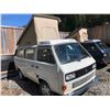 Image 1 : 1986 VW WESTFALIA VANAGON GL FULL CAMPER, WHITE VIN# WV2ZB0251GH054043, 208264KM, SUBARU ENGINE