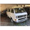 Image 1 : 1985 VW WESTFALIA VANAGON GL CAMPER, WHITE, VIN# WV2ZB0257FH065126, AUTOMATIC, SLEEPS 4, FRIDGE,