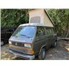 Image 2 : 1986 VW WESTFALIA VANAGON WEEKENDER, BROWN, VIN# WV2XB0258GH014839, 71136KM, AUTOMATIC, SLEEPS 4