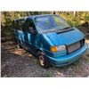 Image 1 : 1992 VW EUROVAN CL WEEKENDER, BLUE, VIN# WV2HC0704NH001971, 261174KM, MANUAL TRANSMISSION INCLUDED,