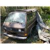 Image 2 : 1987 VW VANAGON GL PANEL VAN, BROWN, VIN# WV2YB0259HH059178, NO MOTOR, NO INTERIOR, LITTLE SURFACE