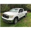 Image 1 : 2007 TOYOTA TUNDRA 4X4, WHITE, VIN# 5TBBT54147S450413, 30478M, 4 DOOR PICK UP, 4.7L V8
