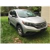 Image 1 : 2014 HONDA CRV SUV, GREY, VIN# 2HKRM3H30EH000800, 34492KM, CD/PW/DV/CC/PL/TW/AC/HS/2WD, STARTS & RUN