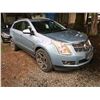 Image 1 : 2011 CADILLAC SRX SUV, BLUE, VIN# 3GYFNBEY1B5569323, 84285KM,