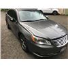 Image 2 : 2012 CHRYSLER 200 4 DOOR SEDAN, GREY, VIN# 1C3CCBA0CN171763, 39388KM, 24L ENGINE,