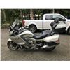 Image 2 : 2011 BMW MOTORCYCLE, K1600 GTL, 1600CC 6 CYCLE, GREY, VIN# WB1060207BZZ15080, 15572KM,