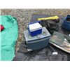 Image 3 : MISC. CAMPING SUPPLIES (MARTIN DELUXE NEW IN BOX PROPANE STOVE, PILLOWS, CAMP CHAIRS, ELECTRIC