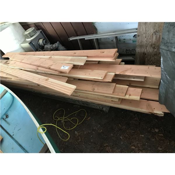 APPROX 400 SQ FT 4" RANDOM DOUGLAS FIR TONGUE & GROOVE - NEW *NANAIMO*