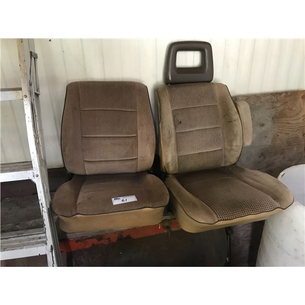 2 BEIGE VANAGON SEATS *NANAIMO*