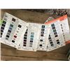 Image 2 : SET OF VW/AUDI COLOR CODE CARDS - VERY RARE HARD TO FIND *NANAIMO*