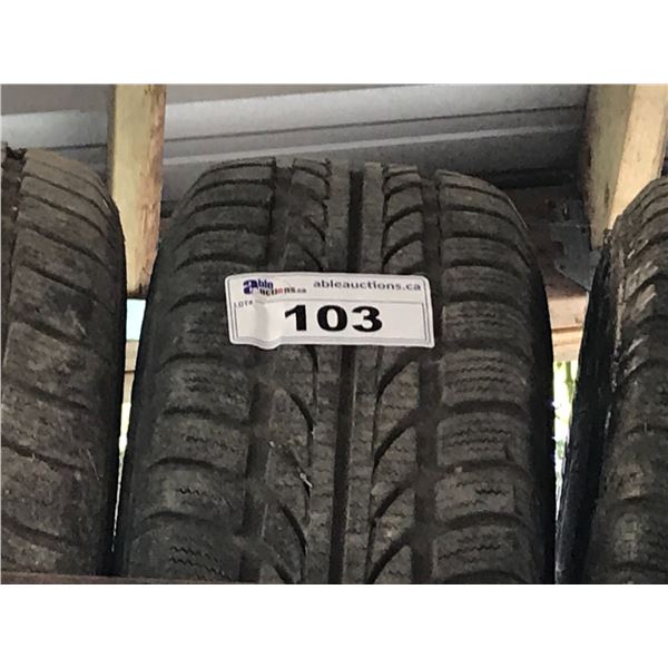 4 X HANKOOK 205/65 R15 M+ S TIRES WITH RIMS FOR VW EUROVAN *NANAIMO*