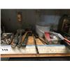 Image 2 : SHELF LOT OF ASSORTED TOOLS (5 HAMMERS, 6 CRESCENT WRENCHES) *NANAIMO*