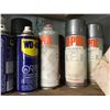 Image 2 : SHELF LOT OF ASSORTED SPRAY CLEANERS, LUBRICANTS & TOUCH UP PAINT *NANAIMO*