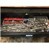 Image 2 : MAXIM ROLLING TOOL CHEST 42"W (9 DRAWERS) LOADED WITH ASSTD TOOLS (SCREW DRIVERS, WRENCHES, DIE