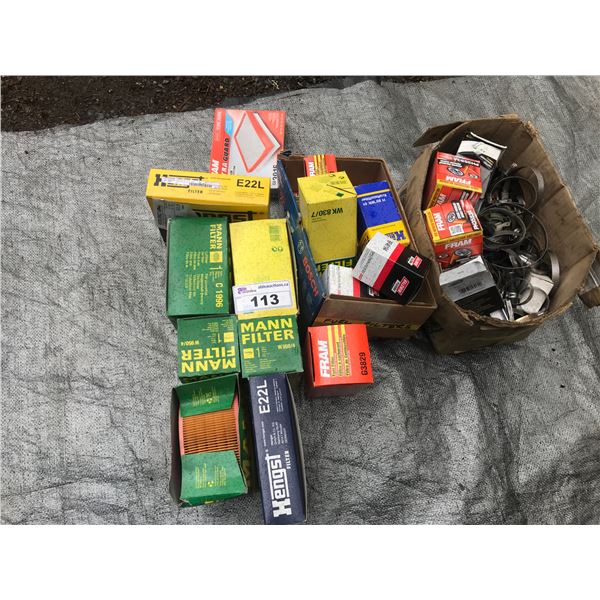 ASSORTED OIL & AIR FILTERS & CLAMPS FOR WESTFALIA VANS *NANAIMO*