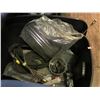 Image 4 : 5 BINS ASSTD BRAKE PARTS (BRAKE PADS, TUBING, WINDSHIELD WIPERS) & ROLLING TOOL CART WITH CONTENTS