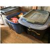 Image 8 : 5 BINS ASSTD BRAKE PARTS (BRAKE PADS, TUBING, WINDSHIELD WIPERS) & ROLLING TOOL CART WITH CONTENTS