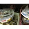 Image 3 : SHELF LOT ASSORTED LIGHT BULBS, FUSES, WIRING, NUTS & BOLTS, FLY WHEELS, CLUTCH & PRESSURE PLATE
