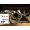 Image 2 : SHELF LOT ASSORTED SUBARU CONVERSION EXHAUST COMPONENTS, CLAMPS, FITTINGS, EXHAUST GASKETS ETC