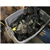 Image 2 : BIN OF POWER STEERING PUMPS & BIN OF HEADLIGHTS, 3 BAGS OF SPECIALTY FITTINGS & DOOR SEAL *NANAIMO*