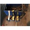 Image 2 : SHELF LOT OF TOOLS - HYDRAULIC JACK, GRINDERS, DRILLS, HEAT GUN, AXES, 2 PEX TOOLS ETC *NANAIMO*