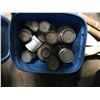 Image 2 : SHELF LOT - BIN OF BRUSHES, 2 BINS ASSORTED PAINT ETC & 1 BIN BODY TRIM *NANAIMO*