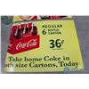 Image 2 : Coca-Cola Ad & Mini Green Glass