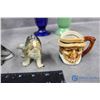Image 2 : Milkshake Glasses, Ceramic Dino Decor & Made in Occupied Japan Mug
