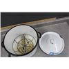 Image 2 : Enamel Pot w/Lid