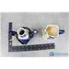 Image 2 : Blue Painted Ceramic Decor Tea Pots
