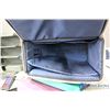 Image 9 : Metal Office Tray w/Supplies, Binders & Carrying Case