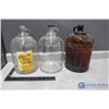 Image 1 : (3) Large Glass Jugs