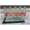 Image 1 : (5) Glass Coca-Cola Bottles