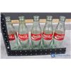 Image 2 : (5) Glass Coca-Cola Bottles