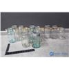 Image 1 : Variety of Glass Jars - (2) Jars Are Uranium Glass