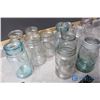 Image 2 : Variety of Glass Jars - (2) Jars Are Uranium Glass