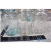 Image 4 : Variety of Glass Jars - (2) Jars Are Uranium Glass