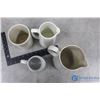 Image 2 : (4) Stoneware - Pitchers