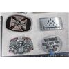 Image 2 : (7) Assorted Belt Buckles