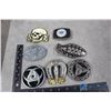 Image 1 : (7) Assorted Belt Buckles