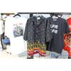 Image 1 : (2) T-Shirts & (1) Button-Up Shirt